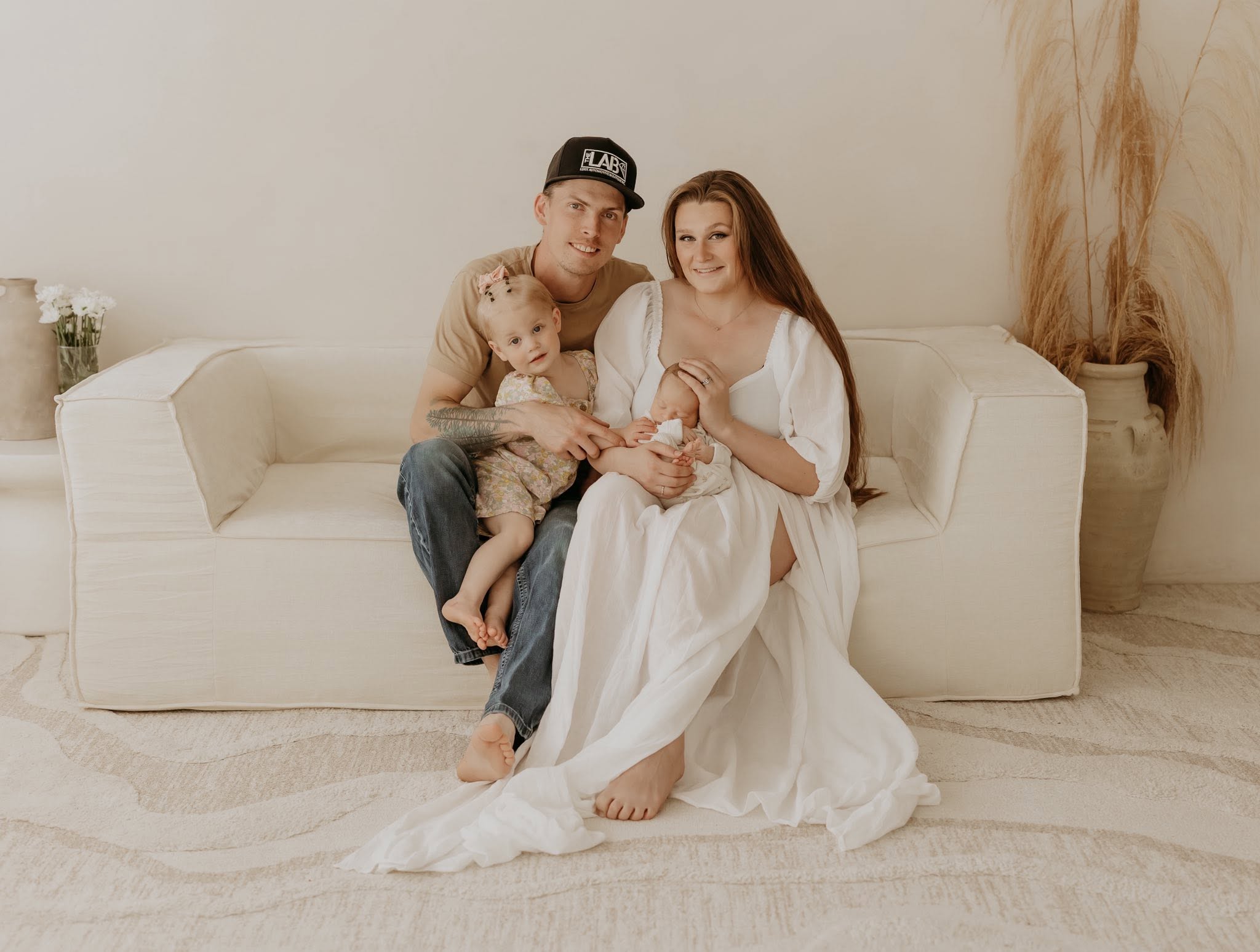 Eric, Christine, and the family